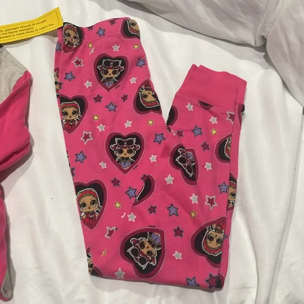 L.O.L Surprise pajamas pj’s character graphic front nwt perfect
